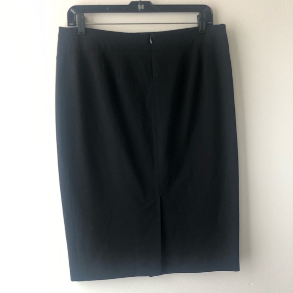 🛍4/$25!Black Pencil Skirt Laundry by Shelli Segal - Picture 3 of 6